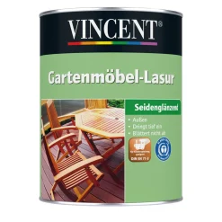 Vincent Gartenmöbel-Lasur Eiche 2,5 L