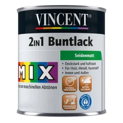 VincentLack 2in1 Buntlack Mix it seidenmatt 2,5 l