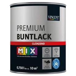 VincentLack Premium Buntlack Mix It glänzend 0,75 l