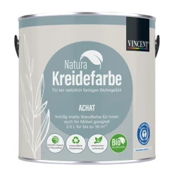 VincentNatura Kreidefarbe Achat matt 2,5 L