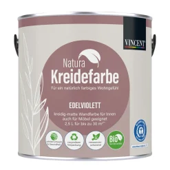VincentNatura Kreidefarbe Edelviolett matt 2,5 L