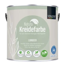 VincentNatura Kreidefarbe Lorbeer matt 2,5 L