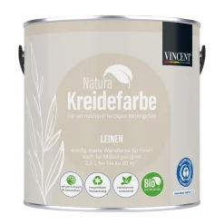 VincentNatura Kreidefarbe Leinen matt 2,5 L