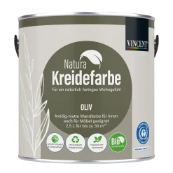 VincentNatura Kreidefarbe Oliv matt 2,5 L