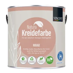 VincentNatura Kreidefarbe Rouge matt 2,5 L