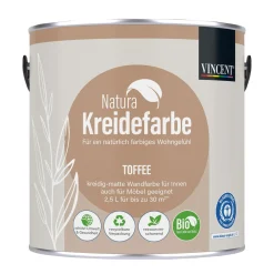VincentNatura Kreidefarbe Toffee matt 2,5 L