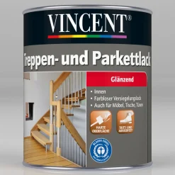 Vincent Treppen- und Parkettlack Glänzend 0,75 L