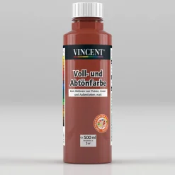 Vincent Voll- und Abtönfarbe bordeauxrot 0,5 L