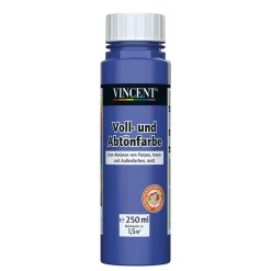 Vincent Voll- und Abtönfarbe königsblau 0,25 L
