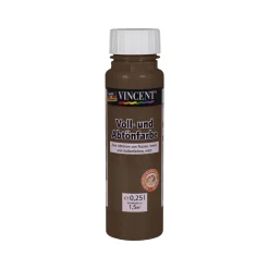 Vincent Voll- und Abtönfarbe oxidbraun 0,25 L