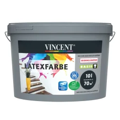 VincentWandfarbe Latexfarbe Mix It seidenglänzend 10 L