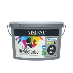 VincentWandfarbe Natura Kreidefarbe MIX IT matt 2,5 L