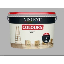 Vincent Wand- und Deckenfarbe Creamy matt 5 L