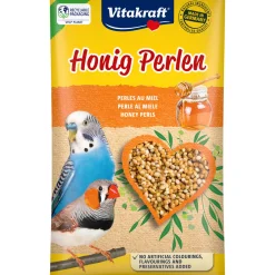 VitakraftHonig-Perlen 20g Sittich Beutel