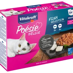 VitakraftPoesie DeliSauce Multipack Fisch 6 x 85g