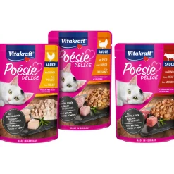 VitakraftPoesie DeliSauce Multipack Fleisch 6 x 85g