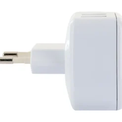 230 V Ladeadapter 2xUSB 2,4 A weiss