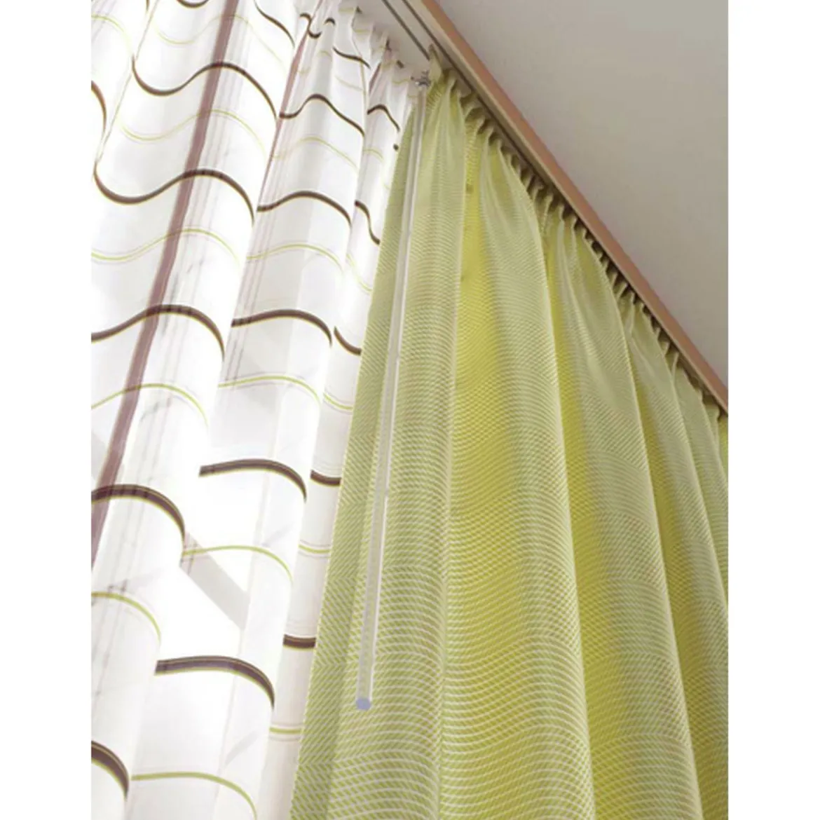 Vorhangschiene GE 3 180cm weiß
