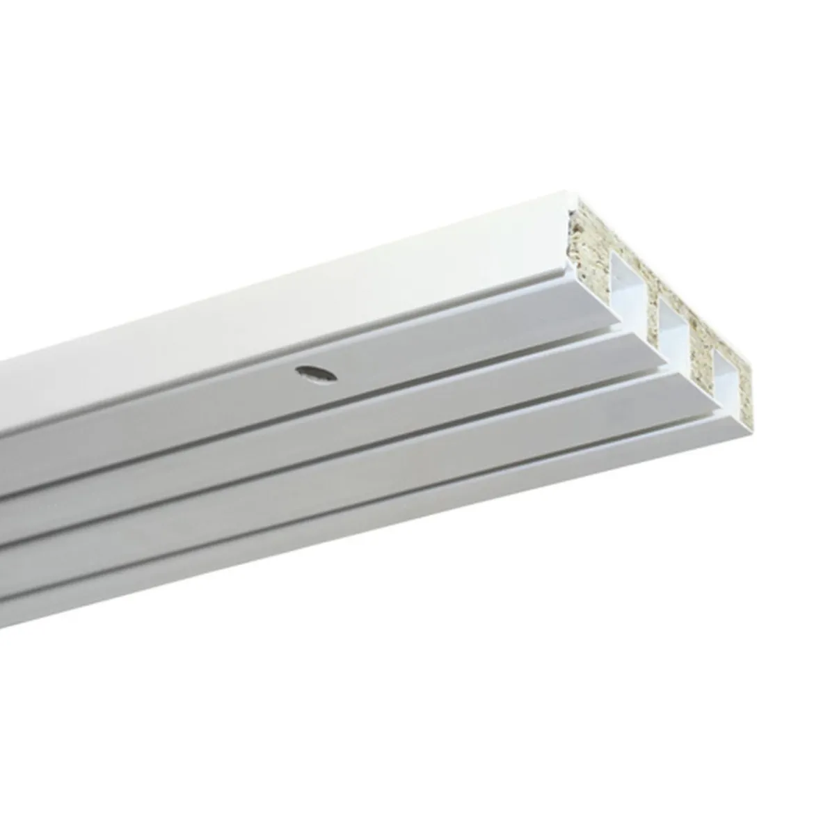 Vorhangschiene GE 3 180cm weiß