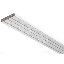 Vorhangschiene GE 3 150cm weiß