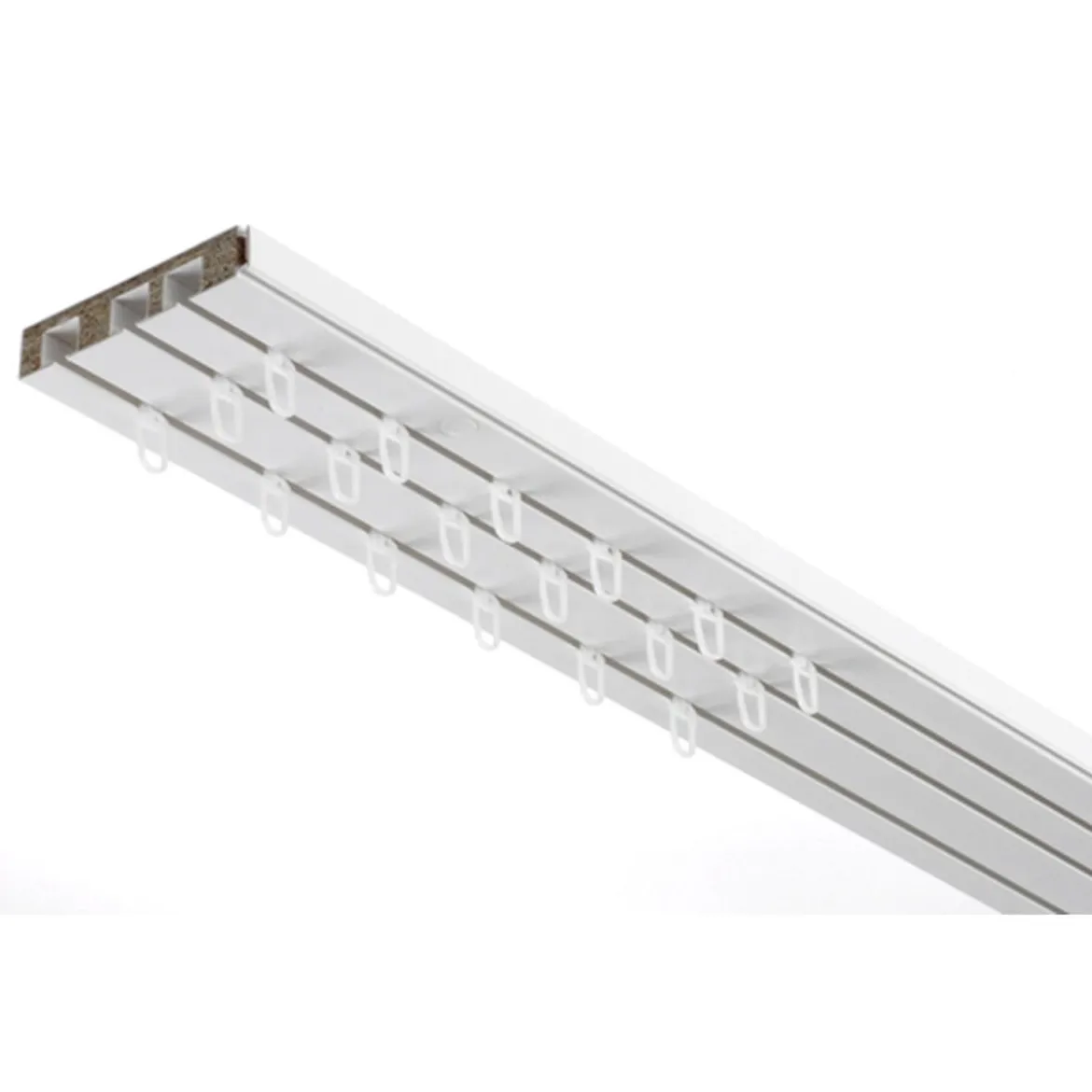Vorhangschiene GE 3 150cm weiß