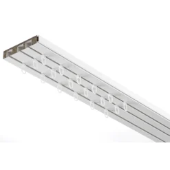 Vorhangschiene GE 3 210cm weiß
