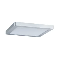 WallCeiling Atria LED-Panel 220x220 mm16W 4000K Chrom matt 230V Kunststoff
