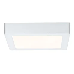 WallCeiling Lunar LED-Panel 220x220mm15W 230V weiß matt Alu eckig