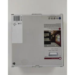 WallCeiling Lunar LED-Panel 225x225 mm15,4W 230V Chrom matt Alu