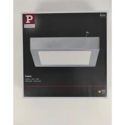 WallCeiling Lunar LED-Panel 225x225 mm15,4W 230V Chrom matt Alu