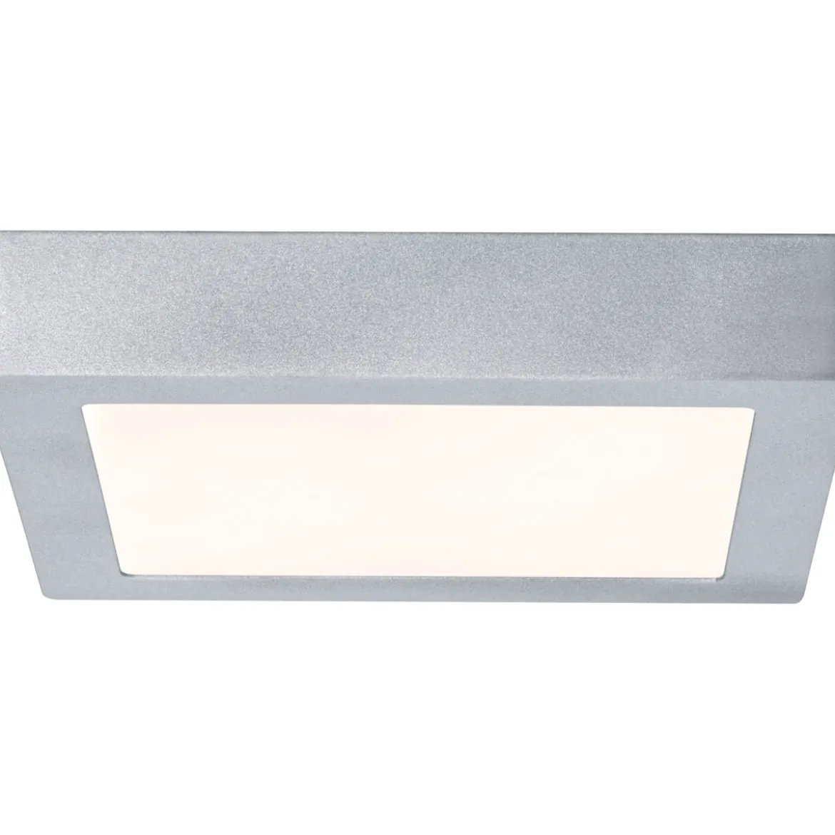 WallCeiling Lunar LED-Panel 225x225 mm15,4W 230V Chrom matt Alu