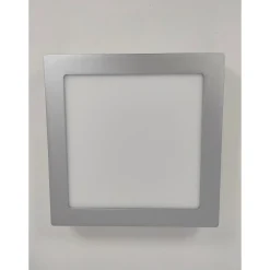 WallCeiling Lunar LED-Panel 225x225 mm15,4W 230V Chrom matt Alu