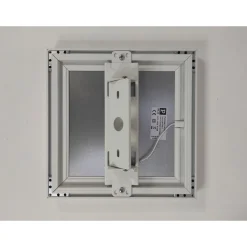 WallCeiling Velora LED Panel dim225x225 mm 12W weiss matt 230V Metall