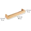 Wandablage 40 cm Bambusa