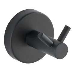 Wandhaken Duo, Bosio Black, E/S, matt