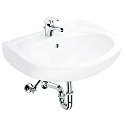 Waschtisch Combi-Set weiß inkl Einhebelmischer