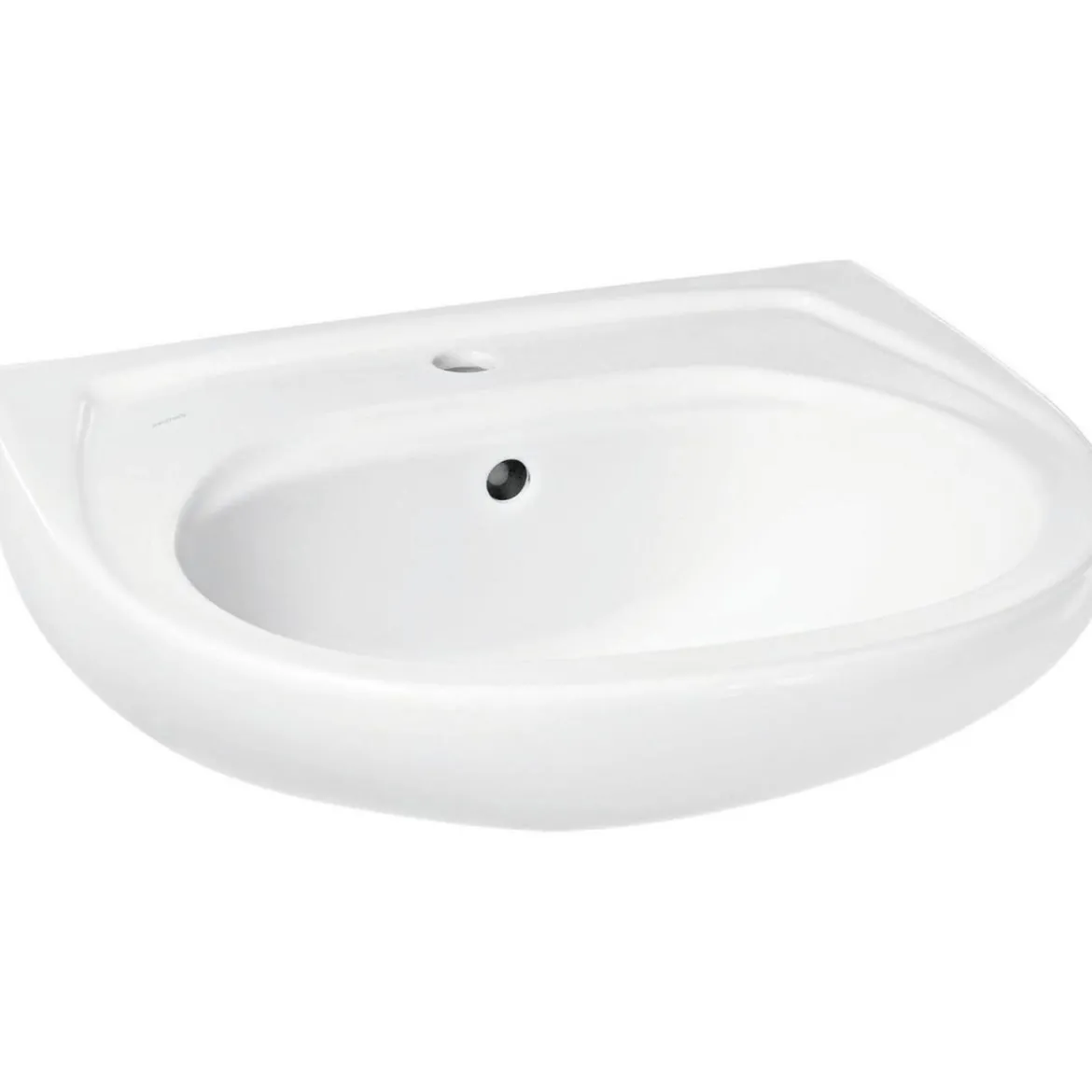 Waschtisch mit Hahnloch Keramik BxTxHca. 60x52x25cm
