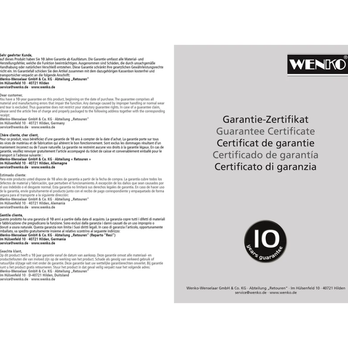 WC-Garnitur, Bosio Black, Edelstahlmatt