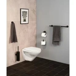 WC-Garnitur Bosio Black matt geschlForm