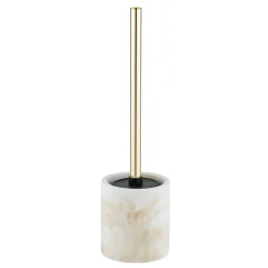 WC-Garnitur Mod. Odos, weiss/gold