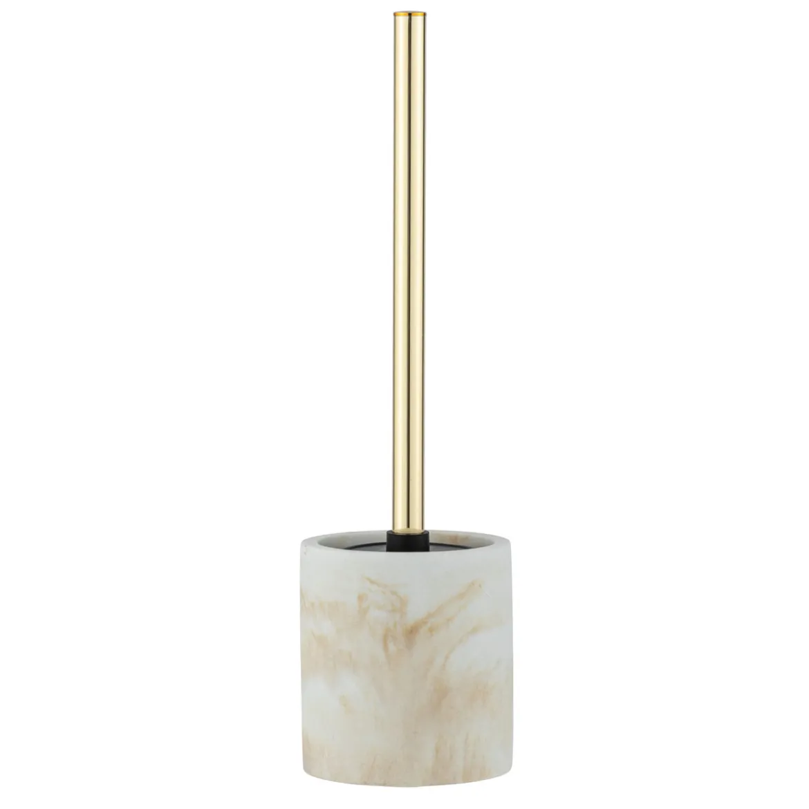 WC-Garnitur Mod. Odos, weiss/gold
