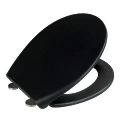 WC-Sitz Ikaria schwarz matt, Duroplast