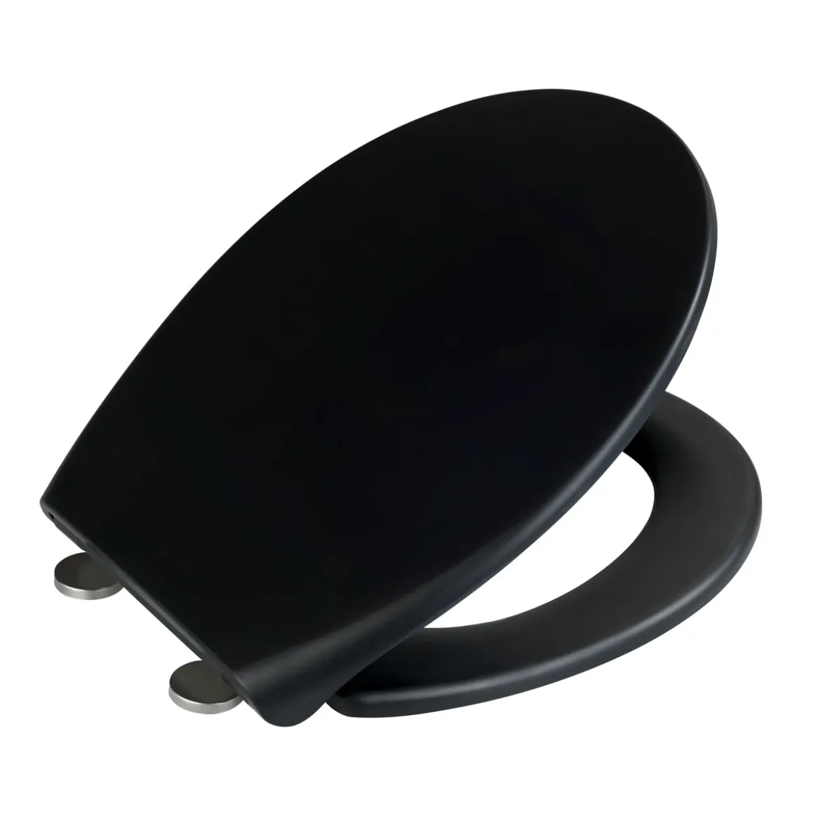 WC-Sitz Ikaria schwarz matt, Duroplast