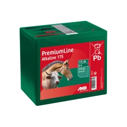 Weidezaunbatterie PremiumLine 12,5 x 16 x 19 cm grün 175 Ah