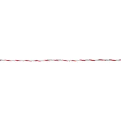 Weidezaunlitze TopLine Plus 400 m weiß-rot 400 Stück
