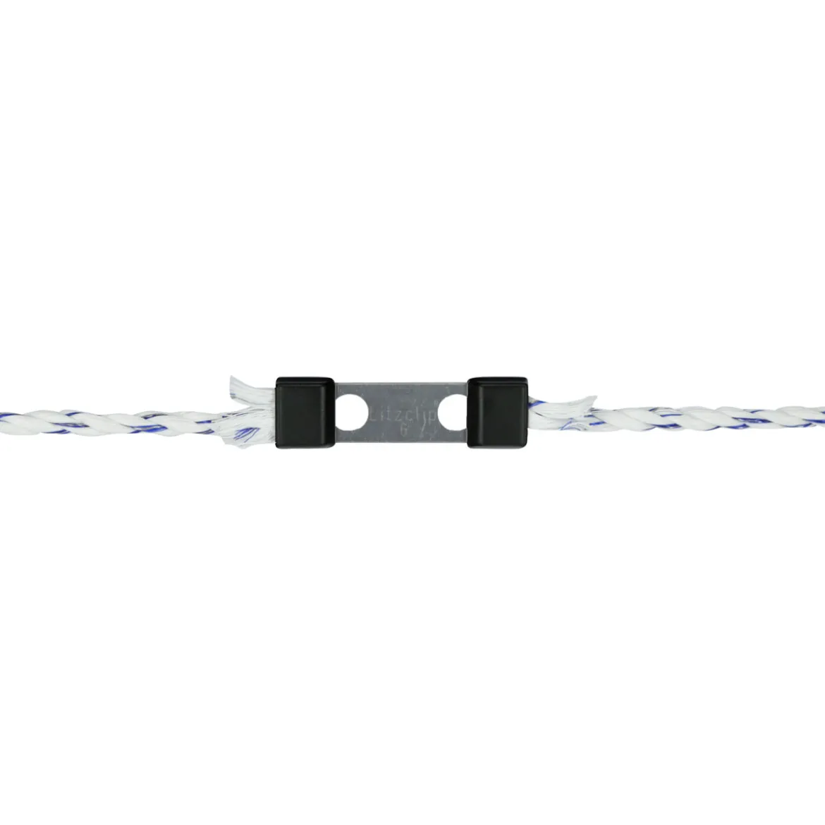 Weidezaunseil Premium Light 400 m weiß-blau