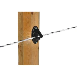 Weidezaunseil TopLine 200 m Durchmesser 6 mm schwarz-weiß