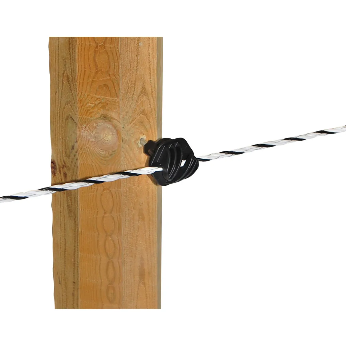 Weidezaunseil TopLine 200 m Durchmesser 6 mm schwarz-weiß