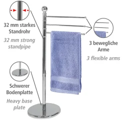 Wenko Exclusiv Handtuchständer chrom