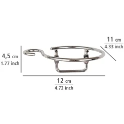 Wenko Haartrocknerhalter Milano Chrom